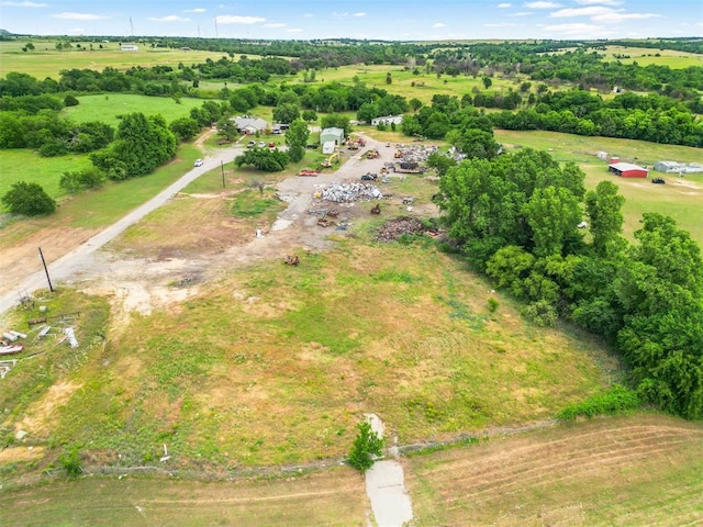 26114 State Highway 19, Cyril, OK 73029 - aerial overview of property's location with rural landscape