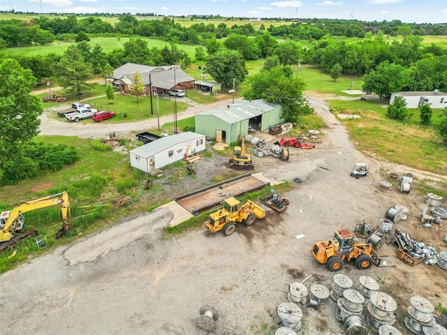 26114 State Highway 19, Cyril, OK 73029 - bird's eye view of a tree filled landscape