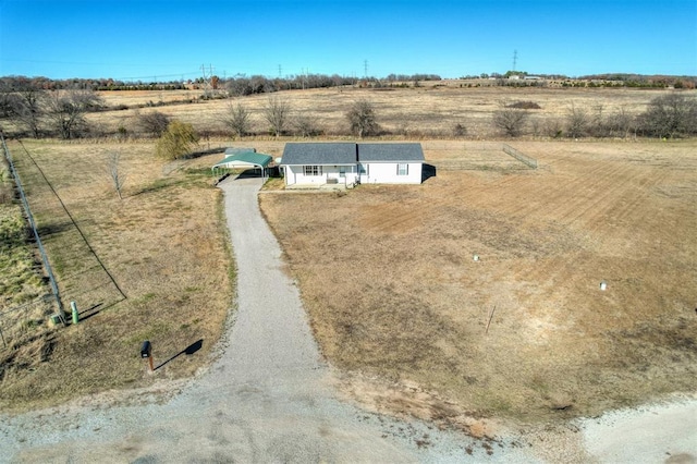 122 Cotton Tail Dr, Shawnee, OK 74804 - view of rural area