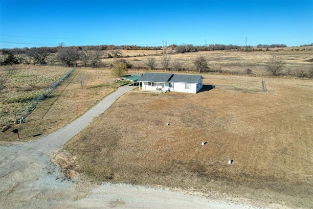 122 Cotton Tail Dr, Shawnee, OK 74804 - aerial view of sparsely populated area
