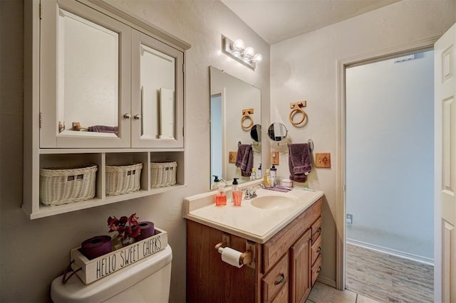 122 Cotton Tail Dr, Shawnee, OK 74804 - bathroom with vanity and tile patterned flooring