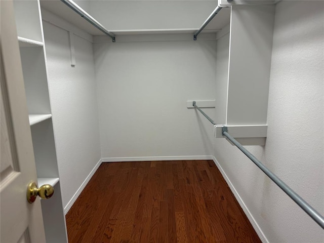 1617 Briarcreek, Norman, OK 73071 - spacious closet featuring dark wood-style flooring