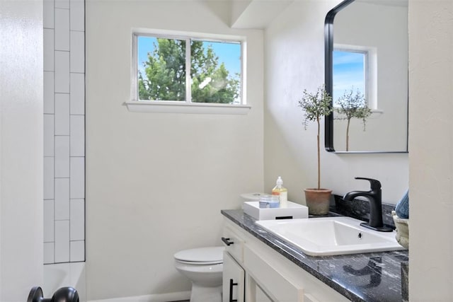444 NW 86th St, Oklahoma City, OK 73114 - full bath with vanity and toilet