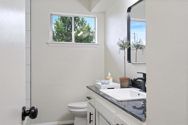 444 NW 86th St, Oklahoma City, OK 73114 - bathroom with vanity and toilet
