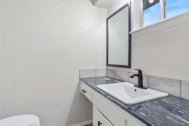 444 NW 86th St, Oklahoma City, OK 73114 - half bath featuring vanity and toilet