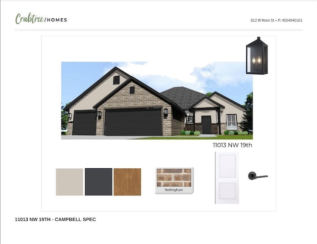 11013 NW 19th St, Yukon, OK 73099 - view of a document