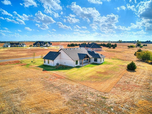 13133 Ashlyn Ln, Yukon, OK 73099 - aerial view of sparsely populated area