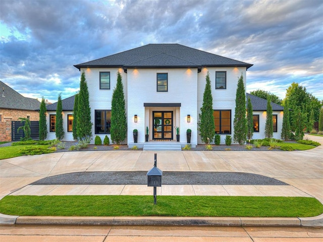 15825 Lacebark Ln, Edmond, OK 73013 - view of front of property with french doors