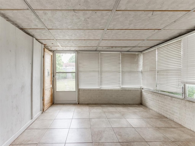1505 W Blake St, El Reno, OK 73036 - view of unfurnished sunroom
