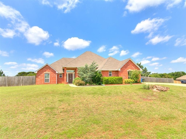 12275 Autumn Brk, Guthrie, OK 73044 - view of front of house with brick siding