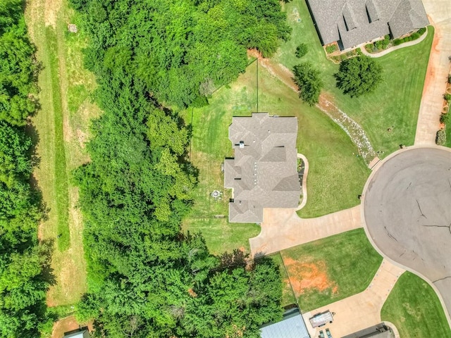 13505 Shady Pine Cir, Edmond, OK 73025 - aerial view