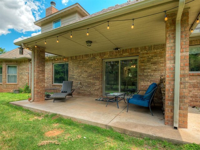 13505 Shady Pine Cir, Edmond, OK 73025 - view of patio
