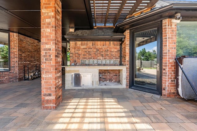 14705 Longford Way, Edmond, OK 73013 - view of patio with area for grilling