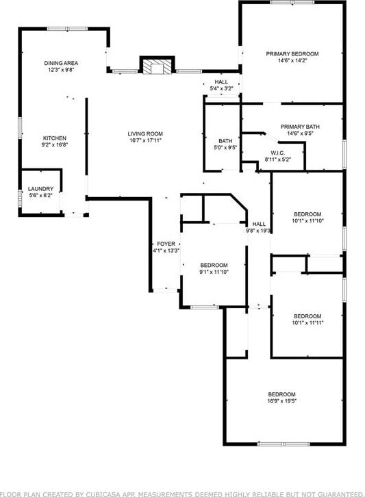 13005 Willowcrest Ln, Oklahoma City, OK 73170 - property floor plan