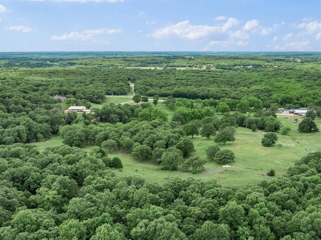 910744 S 3440th Rd, Chandler, OK 74834 - drone / aerial view of a heavily wooded area