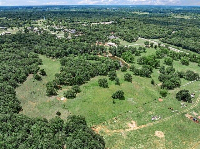 910744 S 3440th Rd, Chandler, OK 74834 - aerial view of a forest