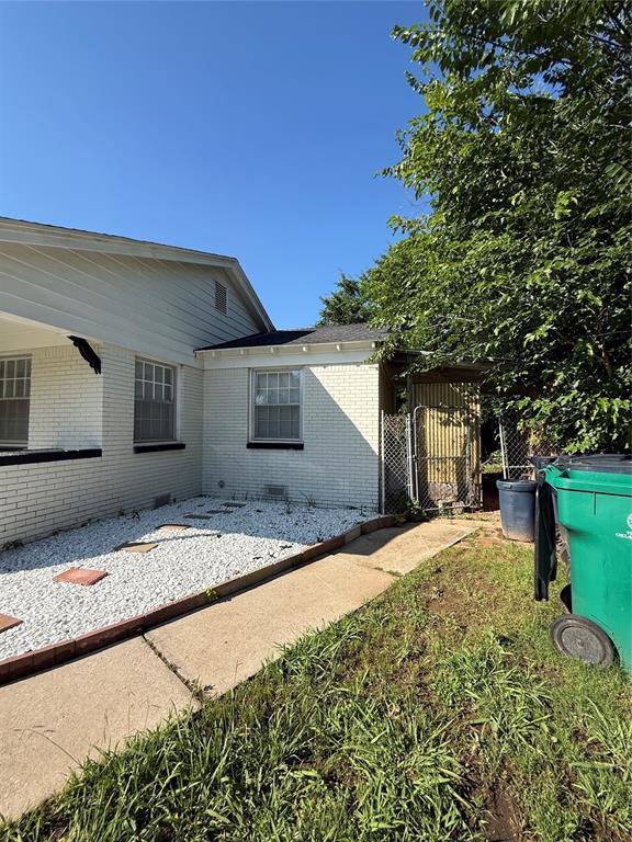 3208 N Roff Ave, Oklahoma City, OK 73112 - view of property exterior with brick siding
