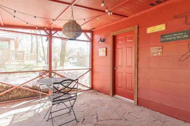 143 Robinson Ln, Ardmore, OK 73401 - view of unfurnished sunroom