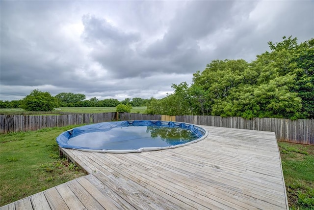 811 W Abi Rd, Washington, OK 73093 - view of pool featuring a deck