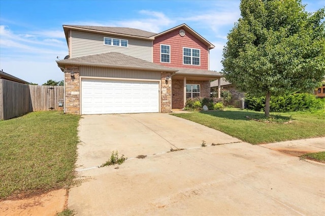 2721 Demotte Dr, Yukon, OK 73099 - view of front of home featuring driveway