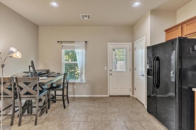 2721 Demotte Dr, Yukon, OK 73099 - dining room featuring recessed lighting and baseboards