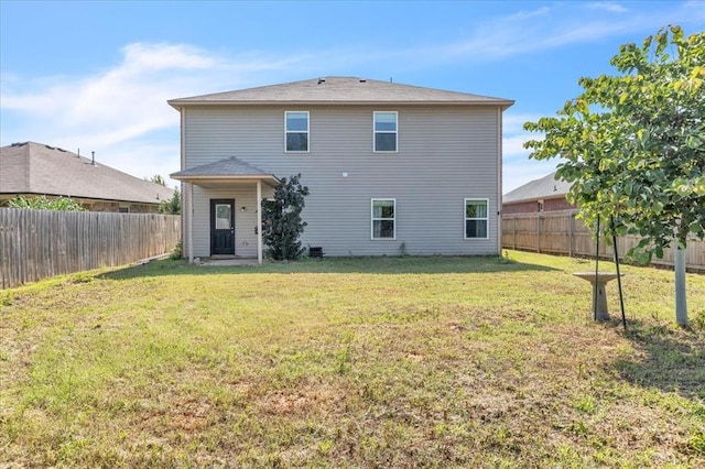 2721 Demotte Dr, Yukon, OK 73099 - view of back of house