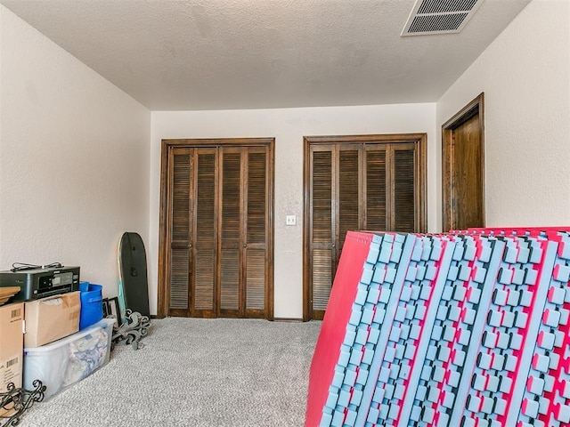 10109 Bison Cir, Yukon, OK 73099 - bedroom with two closets and carpet flooring