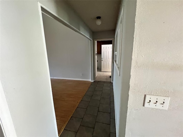 74 Fox Run Cir, Jenks, OK 74037 - hall with tile patterned floors and baseboards