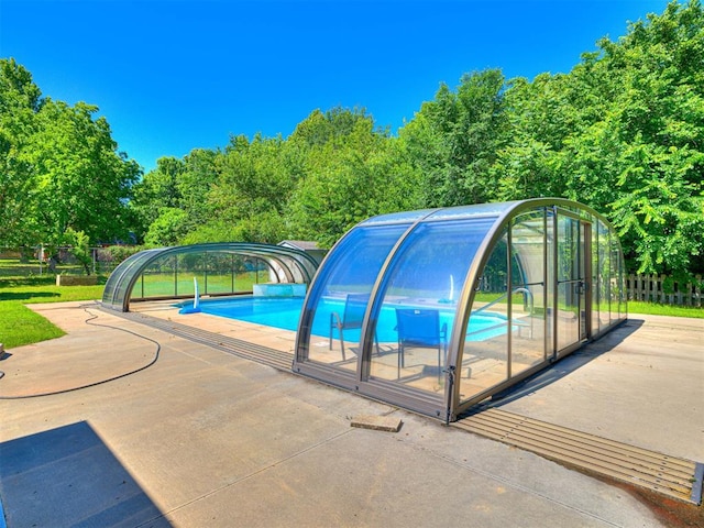 7705 Dripping Springs Ln, Oklahoma City, OK 73150 - view of swimming pool