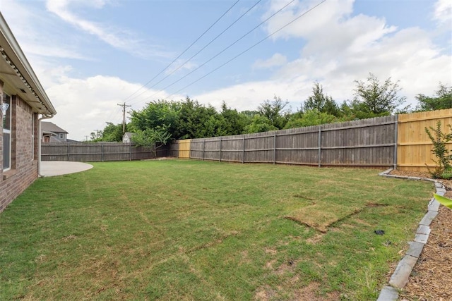 4932 Mahogany Dr, Edmond, OK 73025 - view of yard