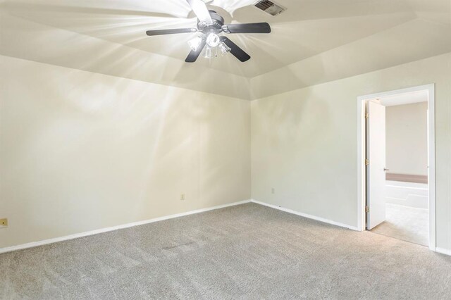 3305 Outpost Cir, Norman, OK 73072 - spare room with carpet flooring, ceiling fan, and baseboards