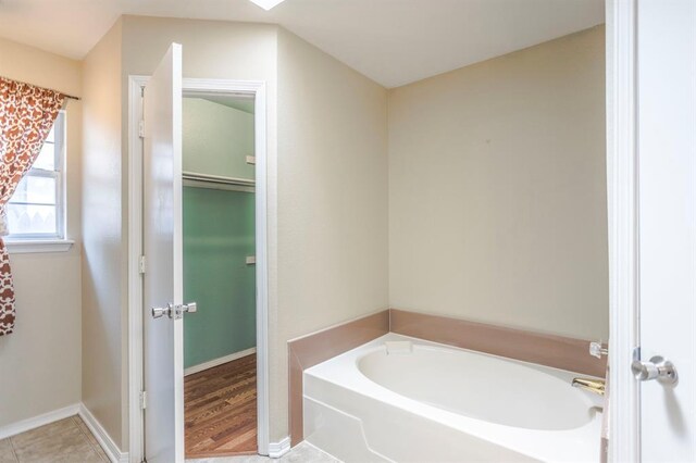 3305 Outpost Cir, Norman, OK 73072 - full bath featuring a bath and baseboards