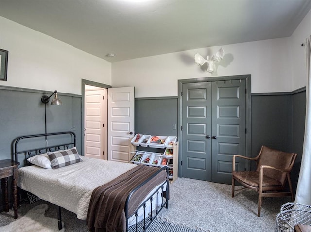 11611 Carefree Ln, Shawnee, OK 74804 - bedroom with carpet and a closet