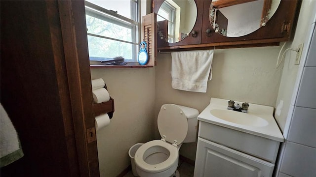 4001 N Bryan Ave, Shawnee, OK 74804 - bathroom featuring vanity and toilet