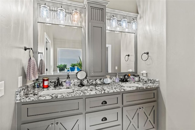 4813 Hidalgo Ave, Mustang, OK 73064 - full bath with double vanity
