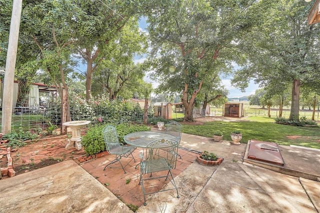 409 S Mcdonald St, Dill City, OK 73641 - view of patio