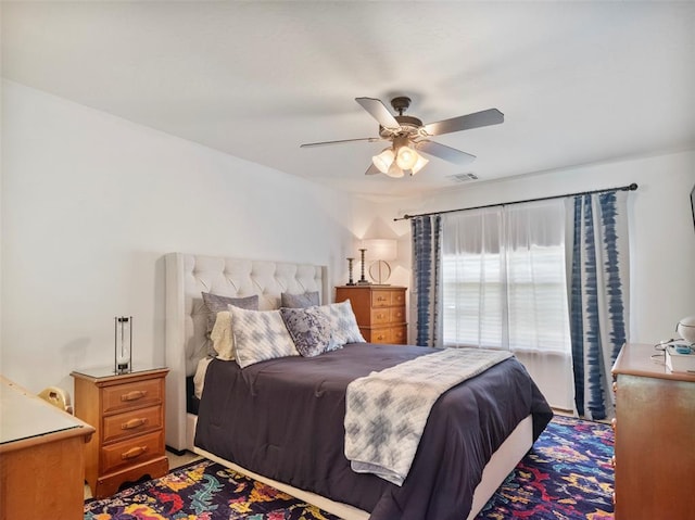 205 W Waterfront Dr, Tuttle, OK 73089 - bedroom with a ceiling fan