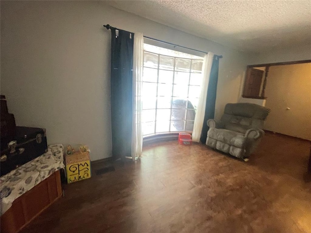 139 Sheridan Pl, Chickasha, OK 73018 - living area with a textured ceiling