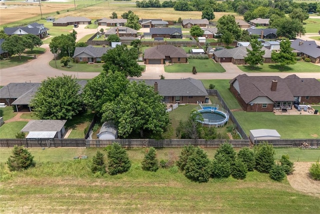 1205 Francis Ln, Kingfisher, OK 73750 - aerial view of residential area