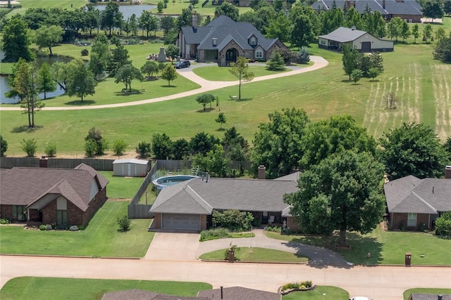 1205 Francis Ln, Kingfisher, OK 73750 - aerial perspective of suburban area