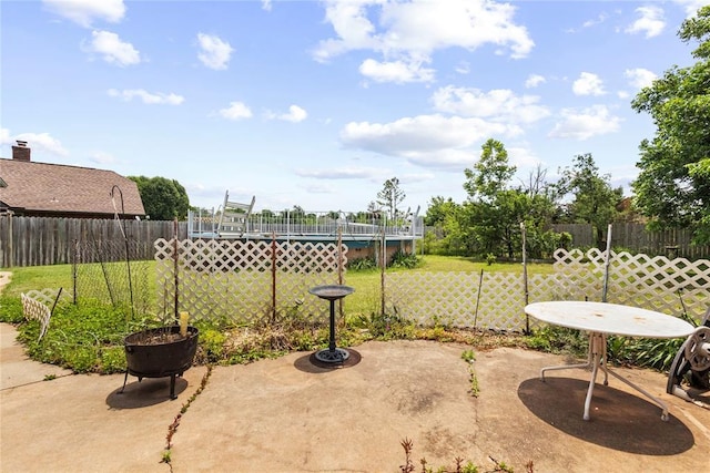 1205 Francis Ln, Kingfisher, OK 73750 - view of patio