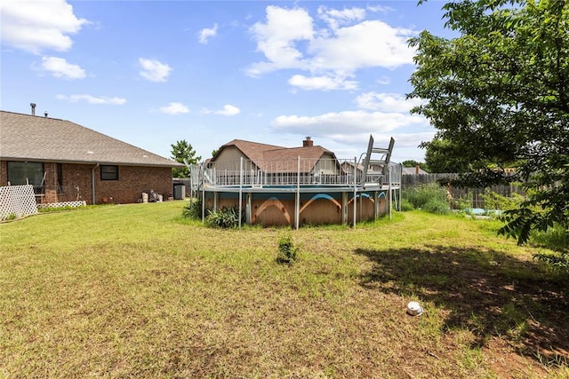 1205 Francis Ln, Kingfisher, OK 73750 - view of yard