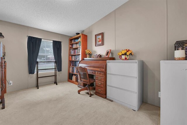 1318 N Cook St, Cordell, OK 73632 - carpeted office with a textured ceiling
