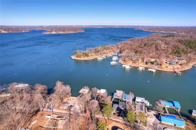 926 Park Cove Ln, Eucha, OK 74342 - view of property location featuring a large body of water