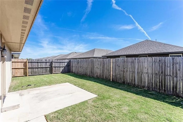12604 William Penn Blvd, Oklahoma City, OK 73103 - fenced backyard with a patio