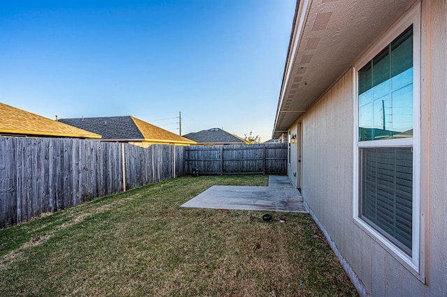 12604 William Penn Blvd, Oklahoma City, OK 73103 - fenced backyard with a patio area