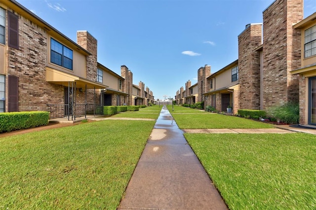 846 Two Forty Pl, Oklahoma City, OK 73139 - view of home's community with a residential view and a yard