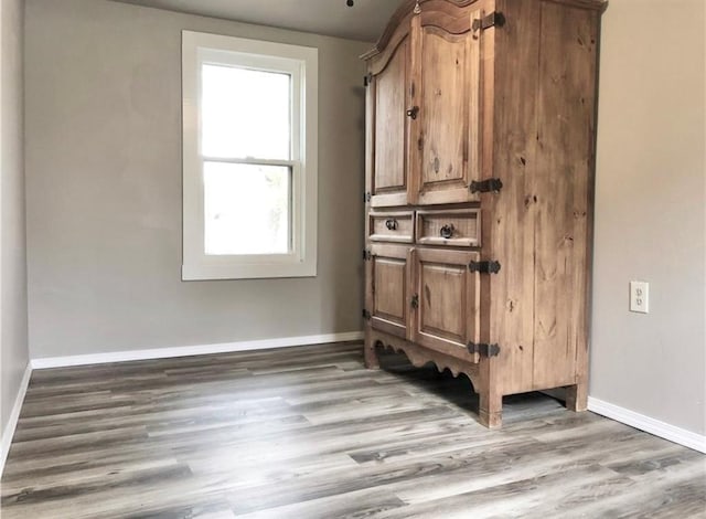 16204 Gaddy Rd, Shawnee, OK 74801 - interior space with wood finished floors and baseboards