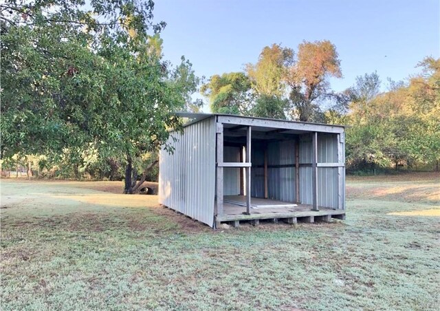 16204 Gaddy Rd, Shawnee, OK 74801 - view of shed