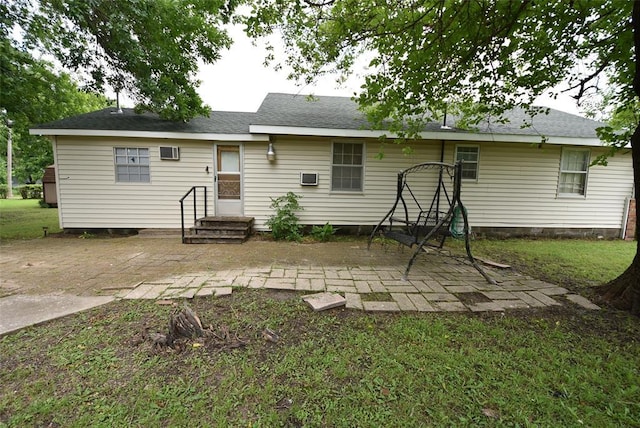 220 E Tiger Ave, Wetumka, OK 74883 - back of house with a patio